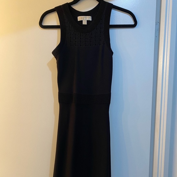 Black Fit and Flare Dress - Picture 3 of 3
